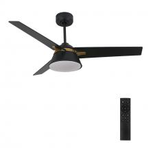 Carro USA DC483A-L12-B2-1G - Kenora 48'' Ceiling Fan with Remote, Light Kit Included