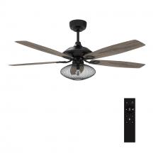 Carro USA VC525D1-L16-BG-1 - Karson 52-inch Ceiling Fan with Remote, Light Kit Included