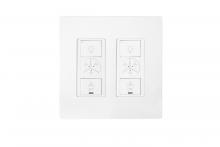 Carro USA PN-04F01A-WH02 - CARRO HOME PIONEER Smart Switch, 2 in 1 Fan Speed Control and Light On/Off Switch - 2