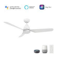  VS523N1-L12-W1-1 - Toulon 52'' Smart Ceiling Fan with Remote, Light Kit Included?Works with Google Assistant an