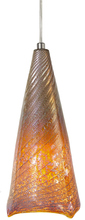 Stone Lighting PD167LVBZLA10M - Pendant Swirl Grande Lava Bronze LED A19 10W Monopoint
