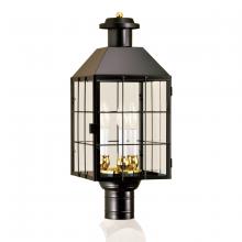 Norwell 1056-BL-CL - American Heritage Outdoor Post Lantern