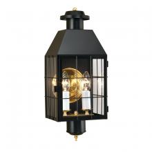 Norwell 1093-BL-CL - American Heritage Outdoor Wall Light