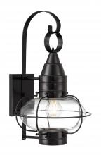 Norwell 1512-BL-CL - Classic Onion Outdoor Wall Light
