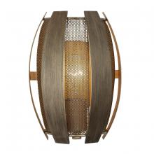  287W01HG - Sawyers Bar 1-Lt Sconce - Havana Gold