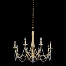  350C08FG - Brentwood 8-Lt Chandelier - French Gold