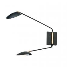 Maxim 21692BKSBR - Scan-Wall Sconce