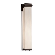 Justice Design Group CLD-7546W-DBRZ - Pacific 36&#34; LED Outdoor Wall Sconce