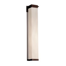 Justice Design Group CLD-7547W-DBRZ - Pacific 48&#34; LED Outdoor Wall Sconce