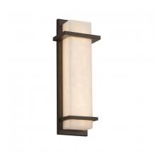 Justice Design Group CLD-7612W-DBRZ - Monolith 14&#34; ADA LED Outdoor/Indoor Wall Sconce