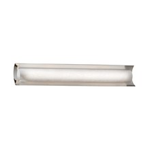 Justice Design Group FSN-8635-WEVE-CROM - Lineate 30&#34; Linear LED Wall/Bath