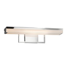 Justice Design Group FSN-9071-OPAL-CROM - Elevate 20" Linear LED Wall/Bath