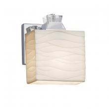 Justice Design Group PNA-8471-55-WAVE-CROM - Ardent 1-Light Wall Sconce