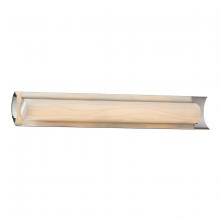 Justice Design Group PNA-8635-WAVE-CROM - Lineate 30&#34; Linear LED Wall/Bath