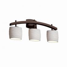  POR-8593-30-WAVE-DBRZ - Archway 3-Light Bath Bar