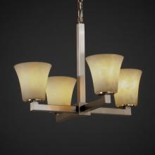  CLD-8829-10-NCKL - Modular 4-Light Chandelier