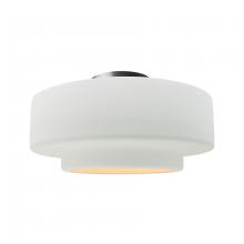  CER-6365-WTWT-NCKL-LED1-700 - Large Tier LED Semi-Flush