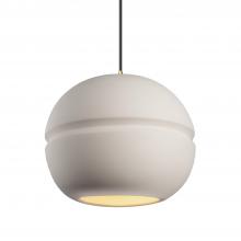  CER-6415-BIS-ABRS-BKCD - Large Sphere 1-Light Pendant