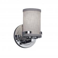  FAB-8451-10-GRAY-CROM - Atlas 1-Light Wall Sconce