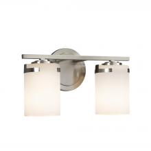  FSN-8452-10-OPAL-NCKL - Atlas 2-Light Bath Bar