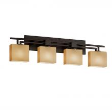  FSN-8704-55-ALMD-DBRZ - Aero 4-Light Bath Bar