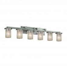  FSN-8786-10-SEED-NCKL - Dakota 6-Light Bath Bar