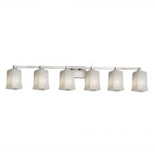  GLA-8436-26-WHTW-NCKL - Regency 6-Light Bath Bar