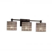  WGL-8423-30-GRCB-MBLK - Tetra 3-Light Bath Bar