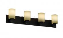  FSN-8924-15-WEVE-DBRZ - Modular 4-Light Bath Bar