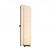  PNA-7565W-WAVE-NCKL - Avalon 24" ADA Outdoor/Indoor LED Wall Sconce