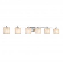  PNA-8446-55-PLET-CROM - Era 6-Light Bath Bar