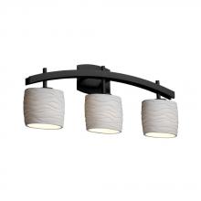  POR-8593-10-BANL-DBRZ - Archway 3-Light Bath Bar