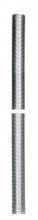  90/1068 - 1/8 IP Steel Nipple; Zinc Plated; 10" Length; 3/8" Wide