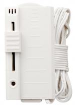  90/1069 - Slide - Floor Lamp Dimmer; 500W-120V 4.3A Rating; White Finish; 7 Foot Length; SPT-2 White Wire