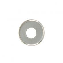  90/1093 - Turned Brass Check Ring; 1/8 IP Slip; Nickel Plated Finish; 1" Diameter