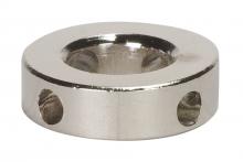  90/2533 - Shade Rings; 10 Gauge; 3/4" Diameter; 3 Hole Nickel Plated