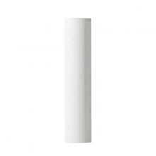  90/910 - Plastic Candle Cover; White Plastic; 13/16" Inside Diameter; 7/8" Outside Diameter; 36"