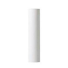  90/912 - Plastic Candle Cover; White Plastic; 1-3/16" Inside Diameter; 1-1/4" Outside Diameter;