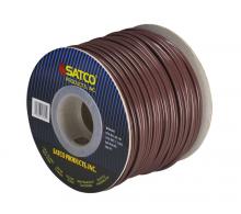  93/131 - Lamp And Lighting Bulk Wire; 18/2 SPT-1 105C; 250 Foot/Spool; Brown