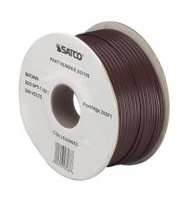  93/188 - Lamp And Lighting Bulk Wire; 20/2 SPT-1 105C; 250 Foot/Spool; Brown