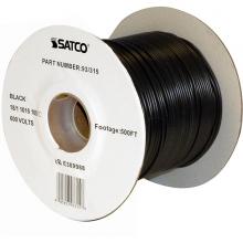  93/313 - Pulley Bulk Wire; 18/3 SJT 105C Pulley Cord; 250 Foot/Spool; Black