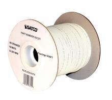  93/321 - Lighting Bulk Wire; 18/1 Stranded AWM UL 3321 150C; 500 Foot/Spool; White