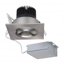  S11635 - 12 watt LED Direct Wire Downlight; 3.5 inch; 3000K; 120 volt; Dimmable; Square; Remote Driver;