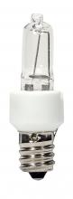  S4480 - 20 Watt; Halogen / Excel; T3; Clear; 3000 Average rated hours; 200 Lumens; Candelabra base; 120 Volt