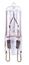  S4616 - 50 Watt; Halogen; T4; Clear; 2000 Average rated hours; 750 Lumens; Double Loop base; 120 Volt