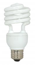  S6272 - 18 Watt; Mini Spiral Compact Fluorescent; 4100K; 82 CRI; Medium base; 120 Volt; 3-pack