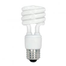  S6277 - 13 Watt; Mini Spiral Compact Fluorescent; 2700K; 82 CRI; Medium base; 120 Volt; 8-pack