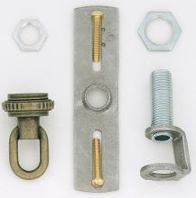  S70/352 - Loop And Ring Kit; Antique Brass Finish