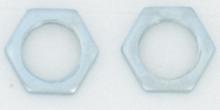 Satco Products Inc. S70/623 - 2 Steel Locknuts; 1/4 IPS