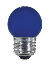  S9162 - 1.2 Watt LED; S11; Ceramic Blue; Medium base; 120 Volt; Carded